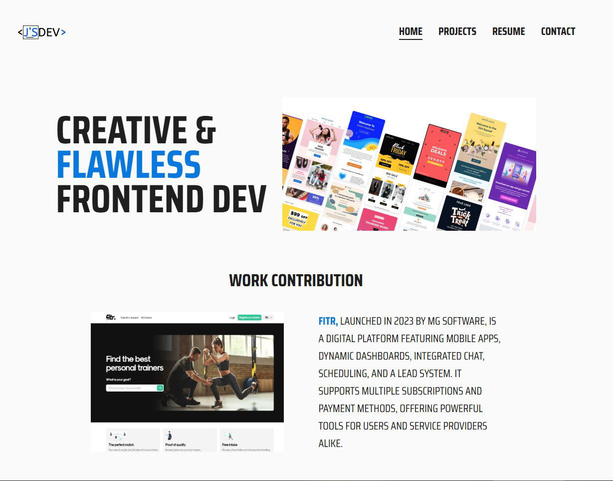 Juls Dev old site